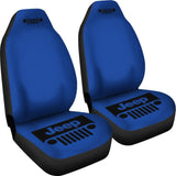 Jeep Grill Seat Cover Air Force Blue Patterned 101819 - YourCarButBetter