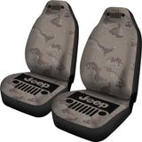 Jeep Grill- Seat Cover Desert Camo 101819 - YourCarButBetter
