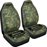 Jeep Grill - Seat Cover Woodland Camo 101819 - YourCarButBetter