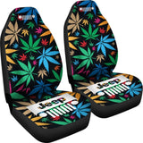 Jeep Grill Seat Covers-Happy Leaves 101819 - YourCarButBetter