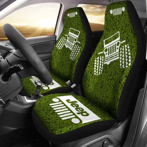 Jeep Offroad - Car Seat Cover Dabolive White Dirt 101819 - YourCarButBetter