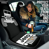Jeep Offroad Wobble White Black Car Seat Covers Custom 1 211001 - YourCarButBetter