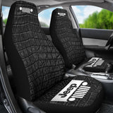 Jeep Seat Cover - Alligator Black 101819 - YourCarButBetter