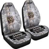 Jeep Seat Cover - Owl At Home 101819 - YourCarButBetter