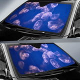 Jellyfish Underwater 4K 5K Car Sun Shade 182102 - YourCarButBetter