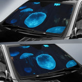 Jellyfish Underwater 4K Car Sun Shade 182102 - YourCarButBetter