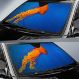 Jellyfish Underwater Hd Car Sun Shade 182102 - YourCarButBetter