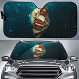 Jellyfish Underwater Mystery 4K Car Sun Shade 182102 - YourCarButBetter