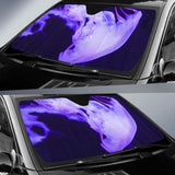 Jellyfish Underwater Purple 4K Car Sun Shade 182102 - YourCarButBetter