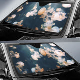 Jellyfishes Underwater Hd 5K Car Sun Shade 182102 - YourCarButBetter