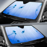 Jellyfishes Underwater Hd Car Sun Shade 182102 - YourCarButBetter