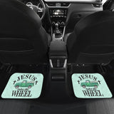 Jesus Takes The Wheel Amazing Gift Ideas Car Floor Mats 211507 - YourCarButBetter