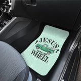 Jesus Takes The Wheel Amazing Gift Ideas Car Floor Mats 211507 - YourCarButBetter