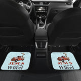 Jesus Takes The Wheel Car Floor Mats 211507 - YourCarButBetter