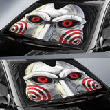 Jigsaw Horror Character Auto Sun Shade 085424 - YourCarButBetter