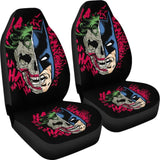 Joker And Batman Car Seat Covers Villains Movie Fan Gift 210101 - YourCarButBetter