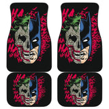 Joker And Batman Villains Car Floor Mats Movie Fan Gift 210101 - YourCarButBetter