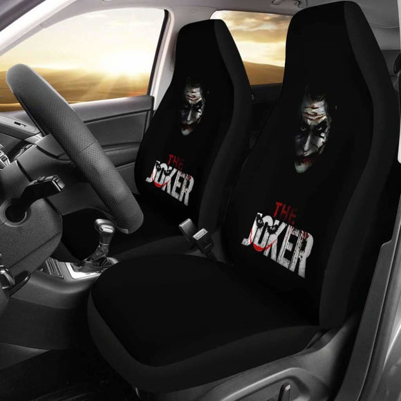 Joker Batman Art Car Seat Covers Amazing Gift Ideas 101819 - YourCarButBetter