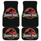 Jurassic Park Art Car Floor Mats Movie Fan Gift 094201 - YourCarButBetter