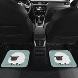 Just Another Fun And Happy Day With Cute Sheep Car Floor Mats 212101 - YourCarButBetter