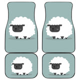 Just Another Fun And Happy Day With Cute Sheep Car Floor Mats 212101 - YourCarButBetter