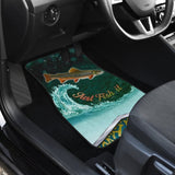 Just Fish It Brook Trout Fishing Car Floor Mats 182417 - YourCarButBetter