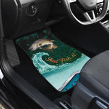 Just Fish It Brown Trout Fishing Car Floor Mats 182417 - YourCarButBetter