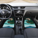 Just Fish It Brown Trout Fishing Car Floor Mats 182417 - YourCarButBetter