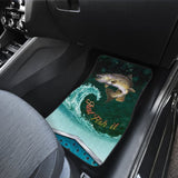 Just Fish It Brown Trout Fishing Car Floor Mats 182417 - YourCarButBetter