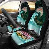 Just Fish It Rainbow Trout Fishing Car Seat Covers 182417 - YourCarButBetter
