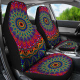 Kaleidoscope Mandala Car Seat Covers 093223 - YourCarButBetter