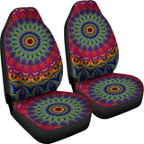 Kaleidoscope Mandala Car Seat Covers 093223 - YourCarButBetter