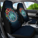 Kanaka Maoli (Hawaiian) Car Seat Covers - Polynesian Ohana Turtle Hibiscus Mother Son Amazing 091114 - YourCarButBetter