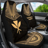 Kanaka Maoli Polynesian Chief Car Seat Cover Gold Version 10 110728 - YourCarButBetter