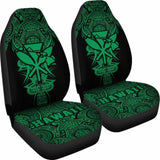 Kanaka Map Polynesian Car Seat Cover - Green - Armor Style - Amazing 105905 - YourCarButBetter