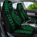 Kanaka Polynesian Car Seat Covers Green - Amazing 105905 - YourCarButBetter