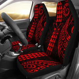 Kanaka Polynesian Car Seat Covers Red - Amazing 105905 - YourCarButBetter