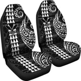 Kanaka Polynesian Car Seat Covers White - Amazing 105905 - YourCarButBetter