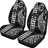 Kanaka Polynesian Car Seat Covers White - Amazing 105905 - YourCarButBetter
