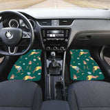 Kangaroo Leaves Pattern Front And Back Car Mats 174914 - YourCarButBetter