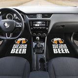 Keep Calm And Drink Beer Funny Beer Lover Car Floor Mats 210206 - YourCarButBetter