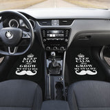 Keep Calm and Grow Mustache Amazing Gift Idea Car Floor Mats 210305 - YourCarButBetter