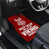 Keep Calm And Let The Viking Handle It Odin King Of God Car Floor Mats 210803 - YourCarButBetter