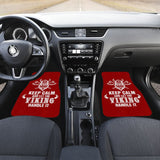 Keep Calm And Let The Viking Handle It Viking Warrior Car Floor Mats 210803 - YourCarButBetter