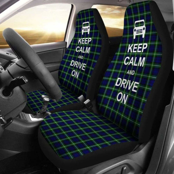 Keep Calm Lamont Modern Tartan Car Seat Cover 163730 - YourCarButBetter