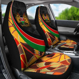 Kenya Car Seat Covers - Coat Of Arms And Kenya Patterns - 105905 - YourCarButBetter