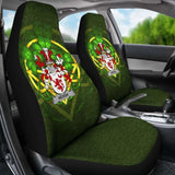 Keogh Or Mckeogh Ireland Car Seat Cover Celtic Shamrock (Set Of Two) 154230 - YourCarButBetter