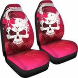 Kettlebell Skull Fitness Car Seat Covers 192609 - YourCarButBetter