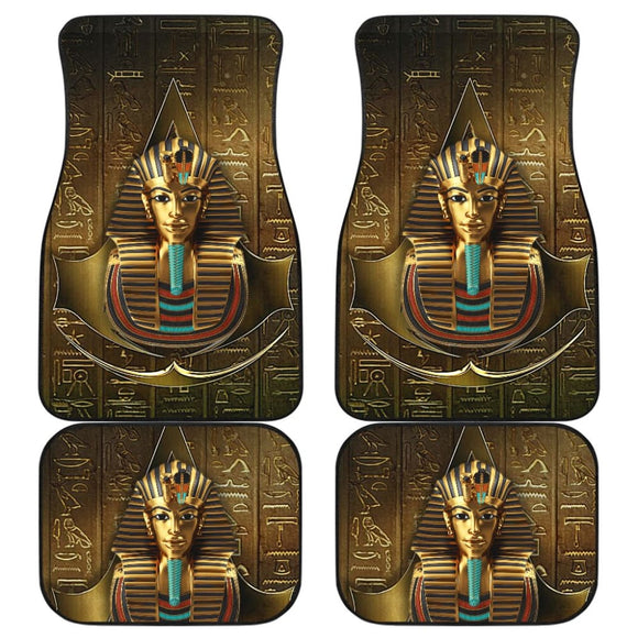 King Pharaoh Egypt Ancient Egyptian Symbols Car Floor Mats 211105 - YourCarButBetter
