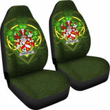 Kingston Ireland Car Seat Cover Celtic Shamrock (Set Of Two) 154230 - YourCarButBetter